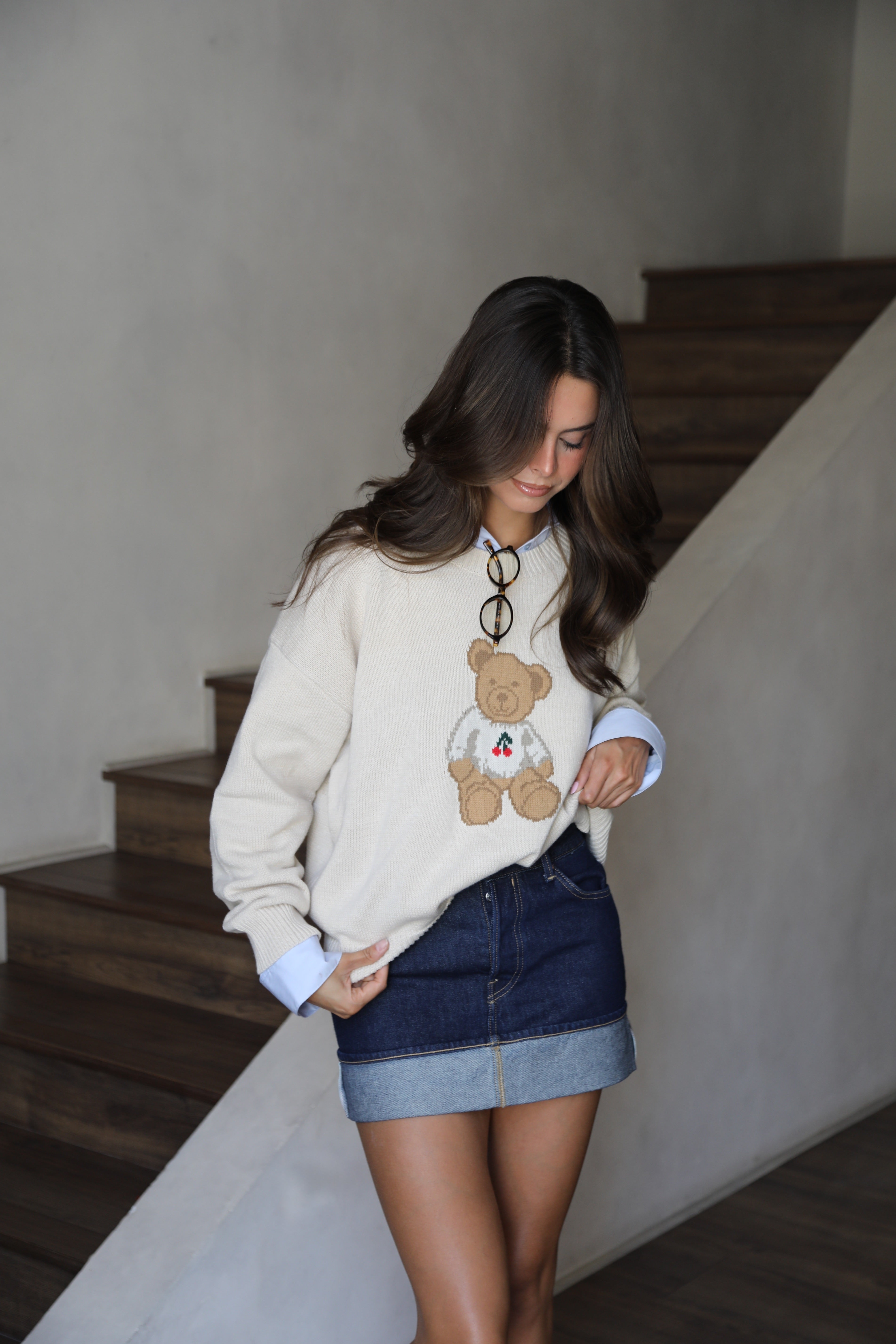 Ossé Beige Sweater