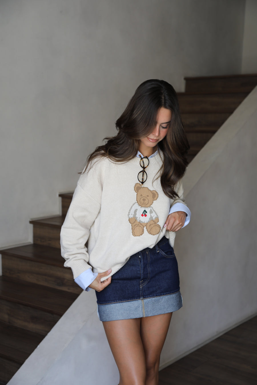 Ossé Beige Sweater