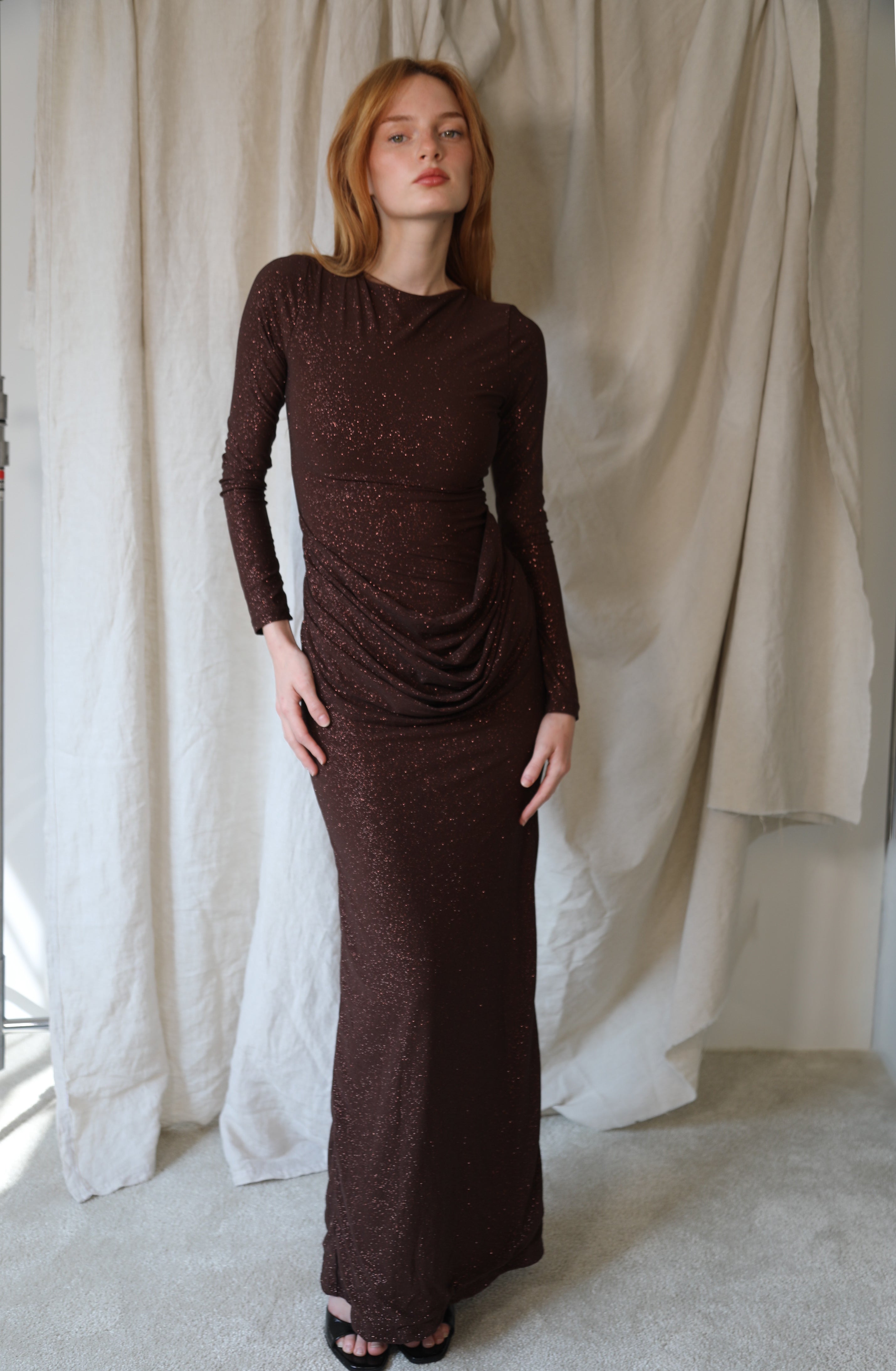 Mocha Muse Dress