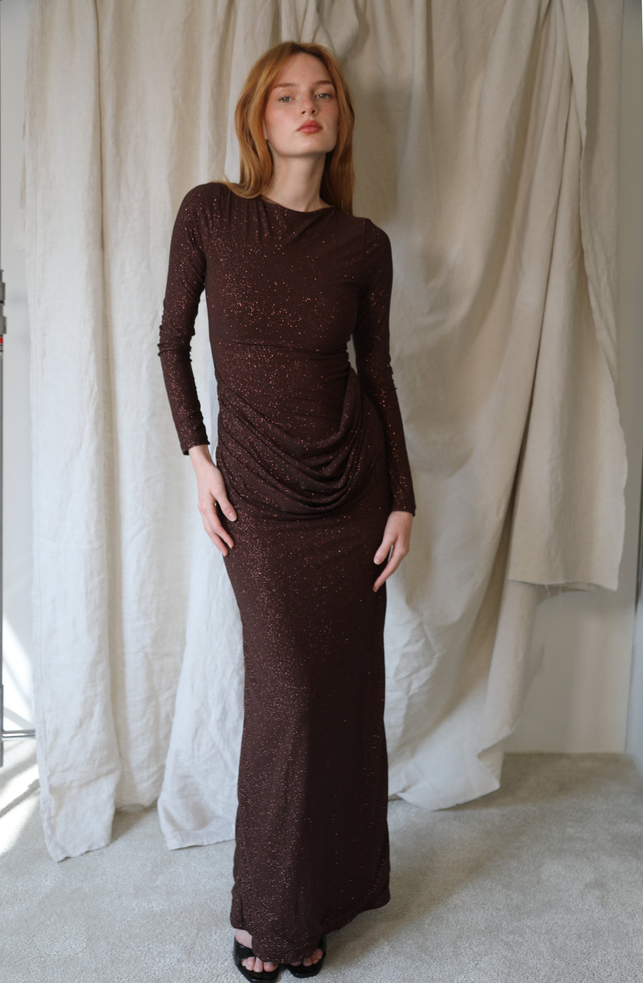 Mocha Muse Dress