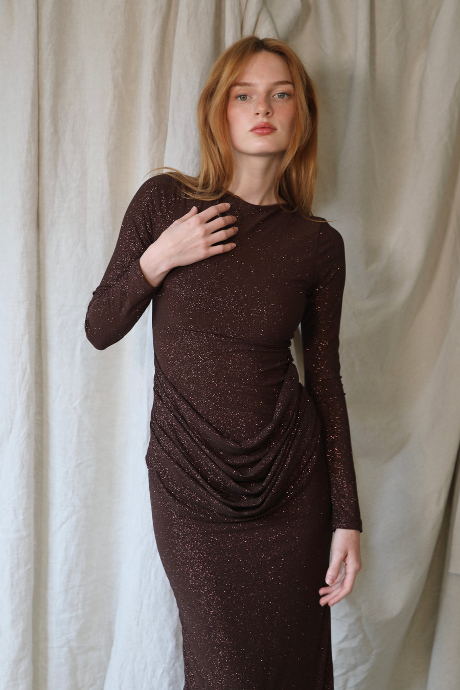 Mocha Muse Dress