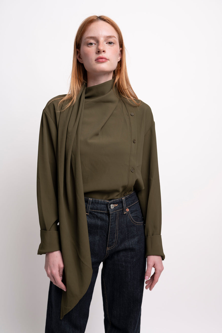 Sonic Scarf Blouse