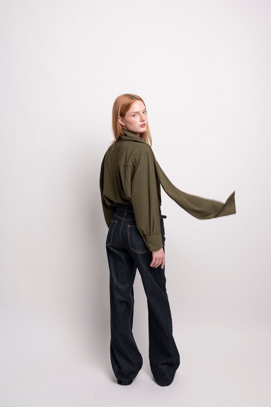 Sonic Scarf Blouse