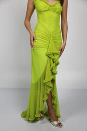 Amani Lime Dress