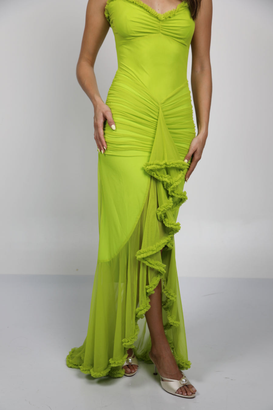 Amani Lime Dress